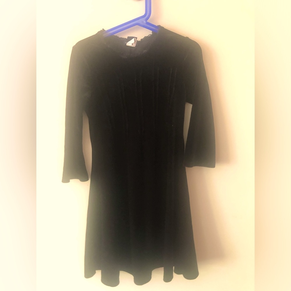 Girls suede dress